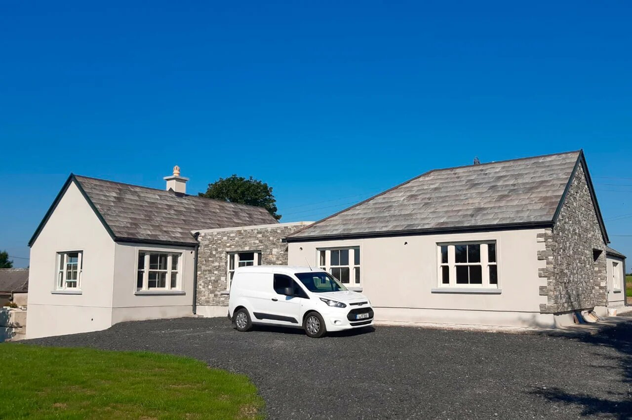 FLAT 5-XL Рядовая черепица Irish green (покрытие под сланец, фактурный край) Tejas Borja купить в Санкт-Петербурге