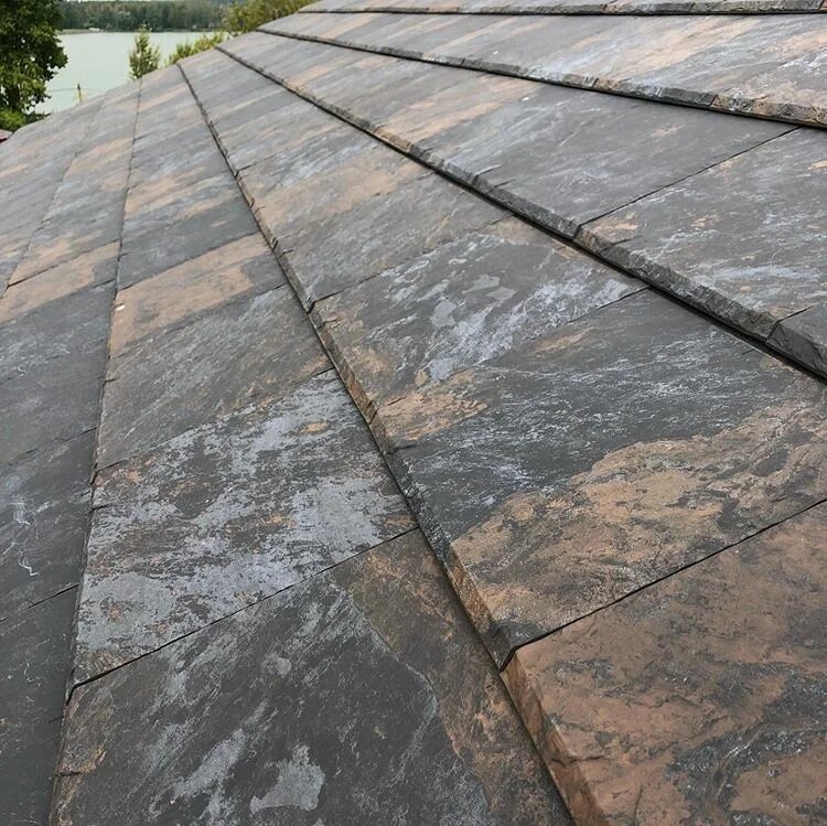 FLAT 5-XL Рядовая черепица Paris Ocre (покрытие под сланец, фактурный край) Tejas Borja купить в Санкт-Петербурге