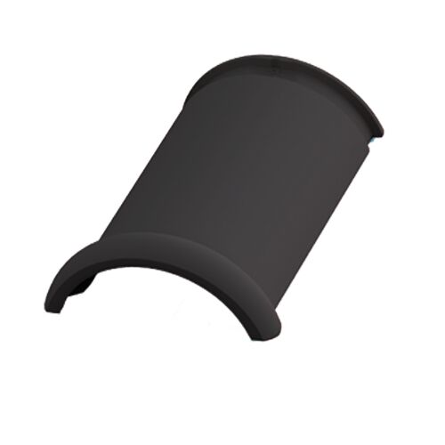 TB-10 TECH Коньковая круглая черепица с муфтами Entrepins (покрытие под камень котто) Tejas Borja купить в Санкт-Петербурге