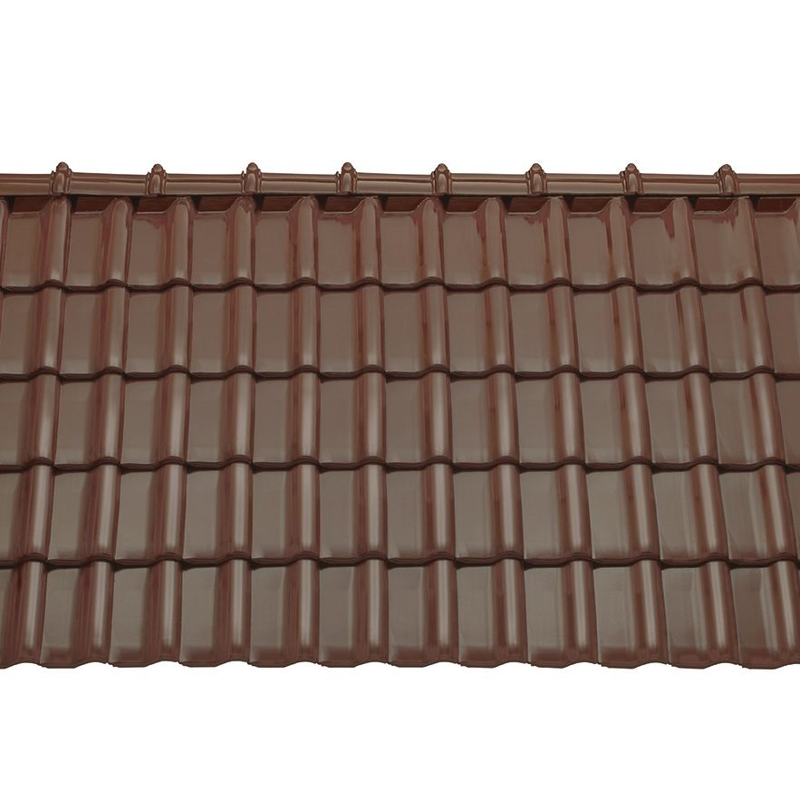 Sensaton (Samba) Рядовая черепица Коричневый ангоб Tondach купить в Санкт-Петербурге