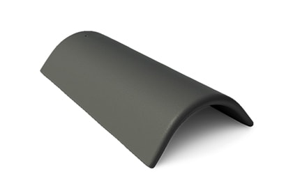 Франкфуртская Коньковая черепица   Зажим коньковой черепицы приобретается отдельно купить в Санкт-Петербурге