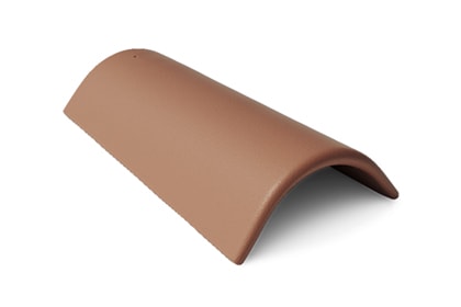 Франкфуртская Коньковая черепица   Зажим коньковой черепицы приобретается отдельно купить в Санкт-Петербурге