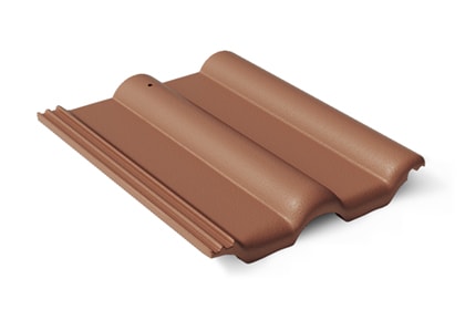 Франкфуртская Рядовая черепица Коричневый купить в Санкт-Петербурге