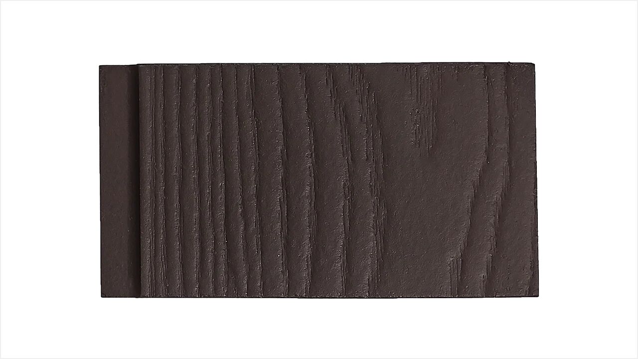 Фиброцементный сайдинг БЕТЭКО Клик под дерево 8019 серо-коричневый купить в Санкт-Петербурге