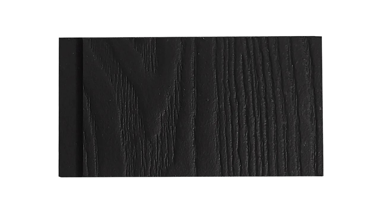 Фиброцементный сайдинг БЕТЭКО Клик под дерево 9011 графитово-черный купить в Санкт-Петербурге