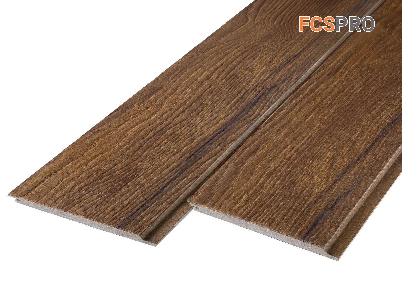 FCS Фиброцементный сайдинг Декор Wood Click Штиль 3000х100х10мм 0.3м2 Термоель купить в Санкт-Петербурге