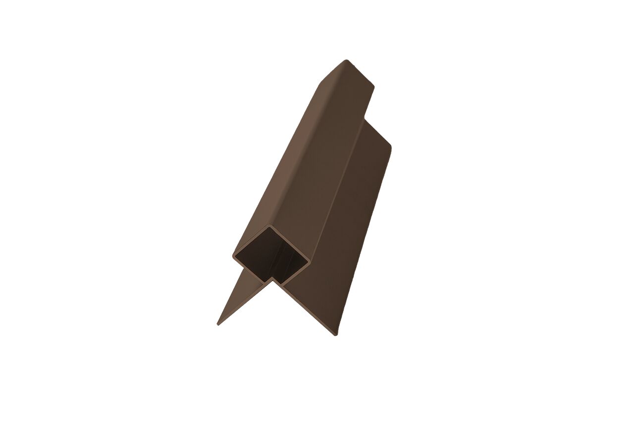 FIBRA PLANK Профиль внешний угол алюминиевый 60.8х60.8х3000мм матовый окрашенный купить в Санкт-Петербурге