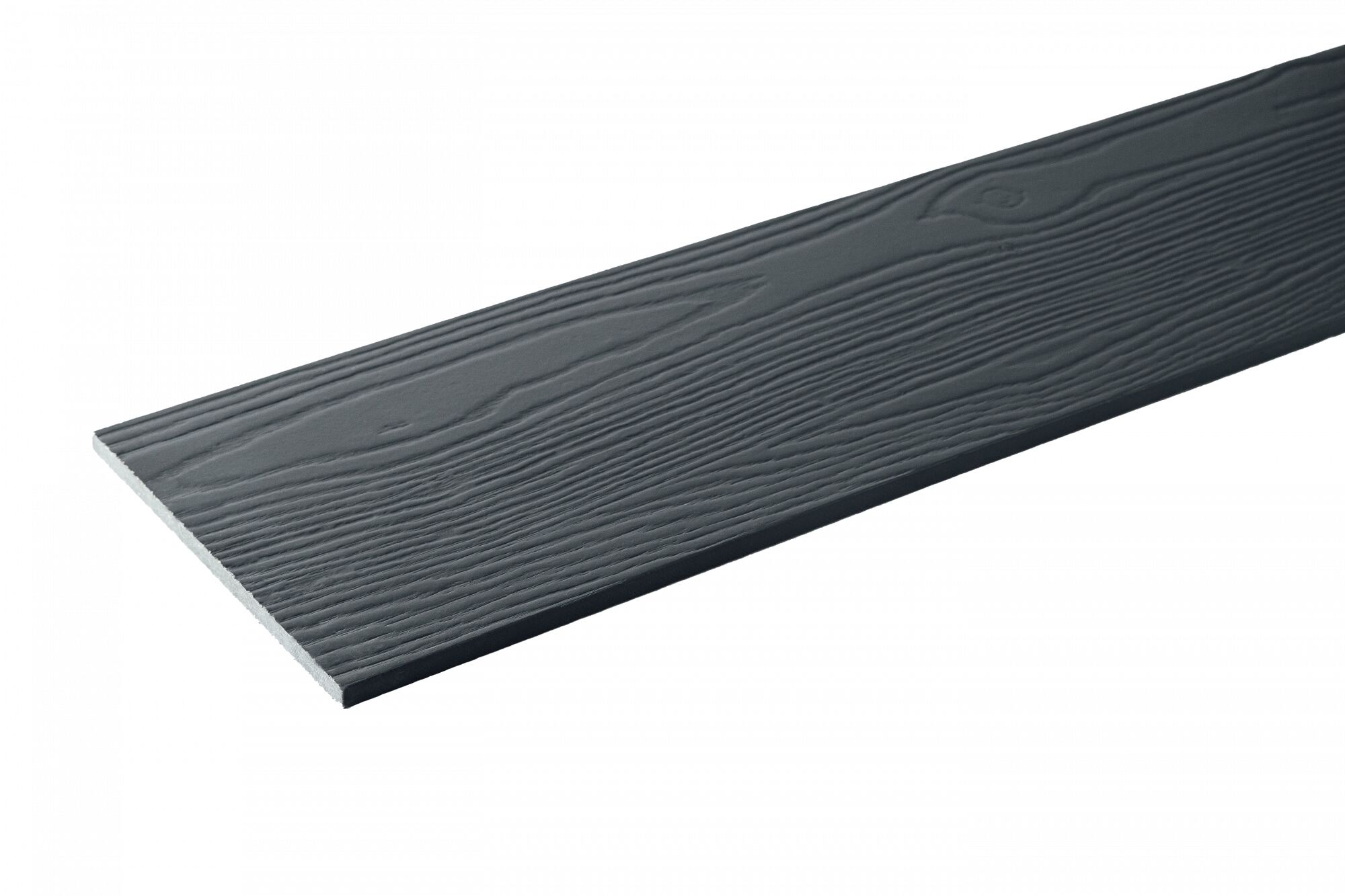 Фиброцементный сайдинг с текстурой Сибирская лиственница ДФТ 3000х190х8 колор ГРАФИТ купить в Санкт-Петербурге