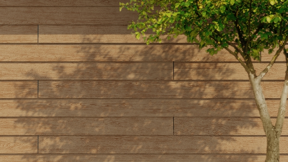 CLADBOARD Фиброцементный сайдинг Дерево 192х3050х7,5мм 0.59м2/шт SD 19 купить в Санкт-Петербурге