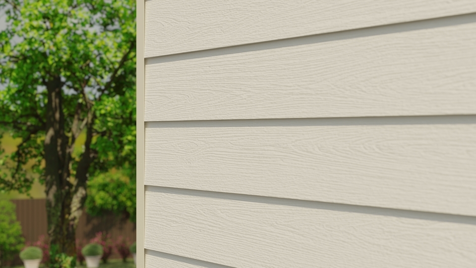 CLADBOARD Фиброцементный сайдинг Дерево 192х3050х7,5мм 0.59м2/шт SD 01 Белый купить в Санкт-Петербурге