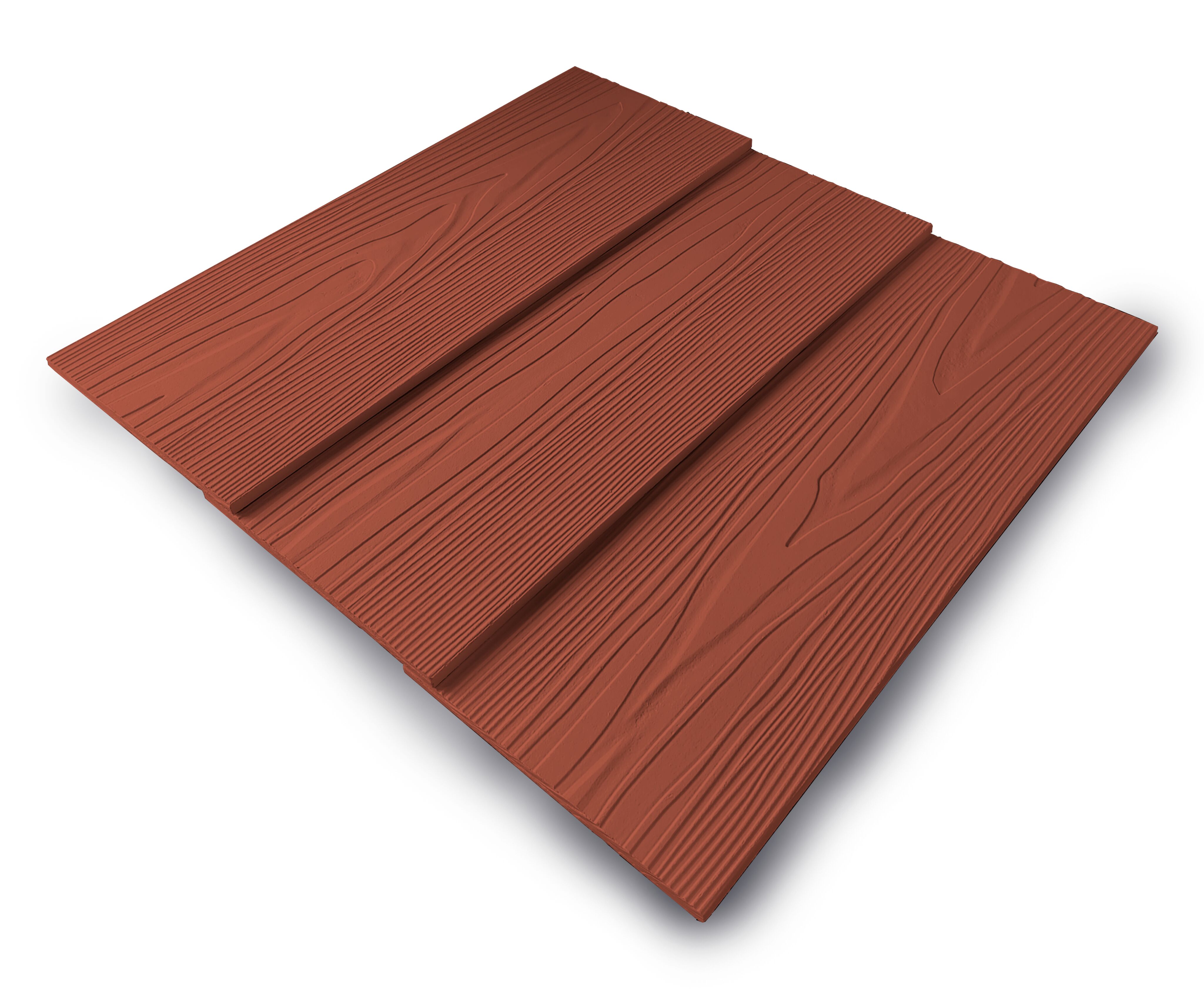 CLADDIT Панель фасадная KM-200 8х200х3000мм 0.6м2 S5040-Y80R кирпично-красный купить в Санкт-Петербурге