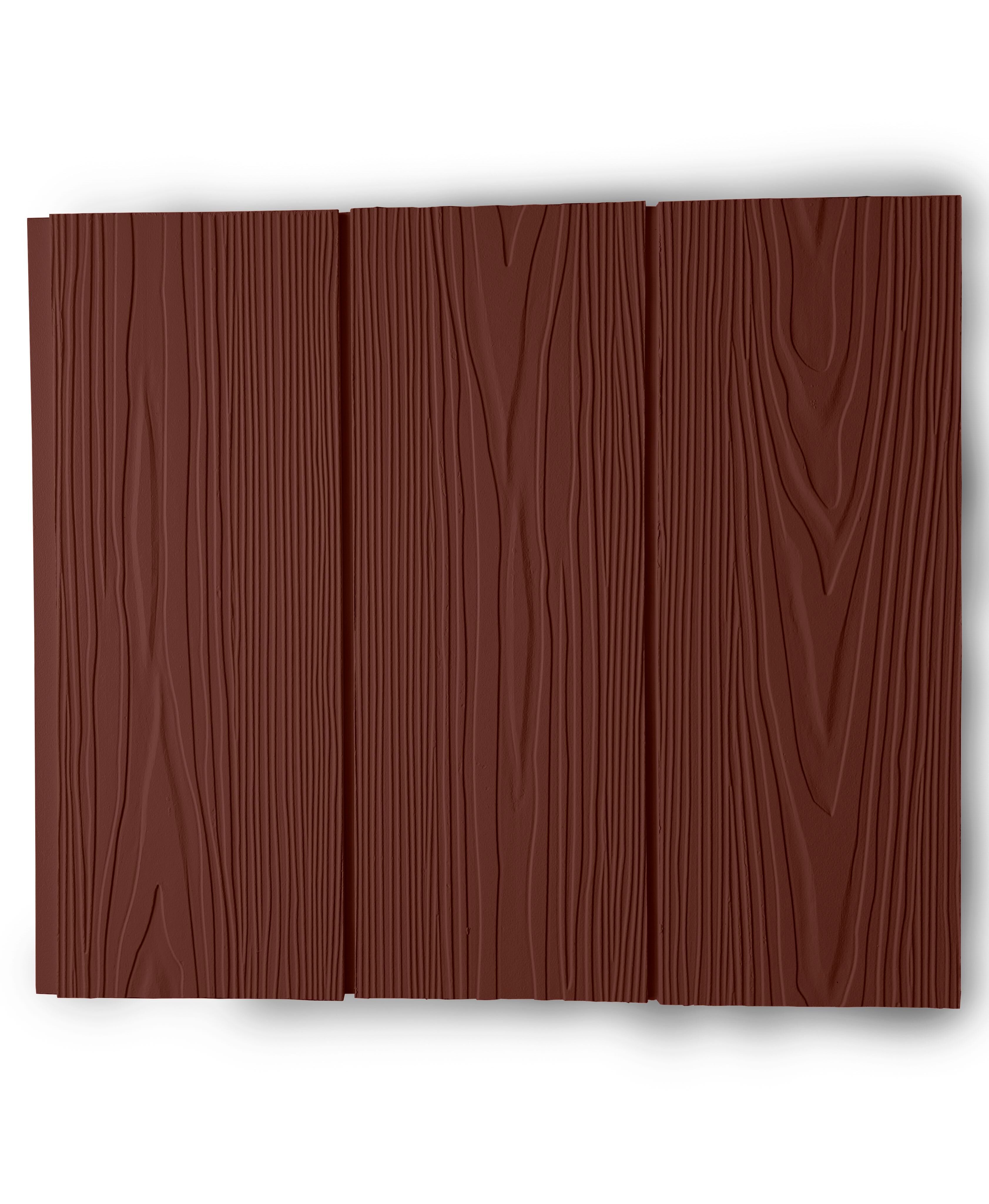 CLADDIT Панель фасадная Клик-S 10х200х3000мм 0.6м2 8017 шоколадно-коричневый купить в Санкт-Петербурге