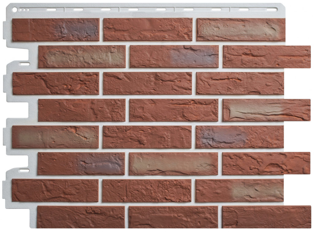 Фасадная панель 'Альта Профиль', Кирпич рижский купить в Санкт-Петербурге