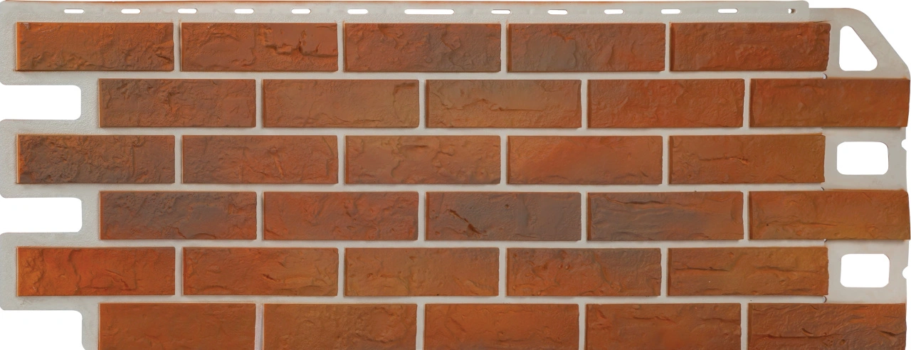 Фасадная панель 'Альта Профиль', Кирпич Рустикальный купить в Санкт-Петербурге