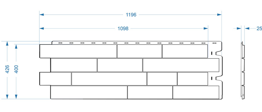 Фасадная панель Docke АЛТАЙ купить в Санкт-Петербурге
