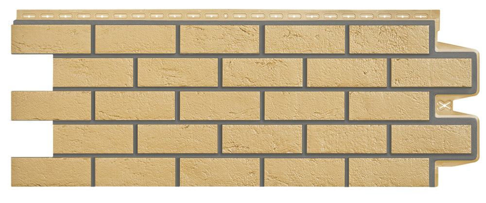 Панель Grand Line Состаренный кирпич Design (цвет шва RAL 7006) купить в Санкт-Петербурге