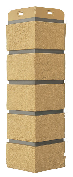 Угол наружный Grand Line Состаренный кирпич Design (цвет шва RAL 7006) купить в Санкт-Петербурге