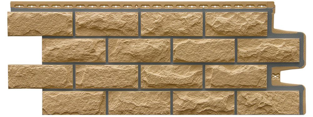 Панель Grand Line Колотый камень Design (цвет шва RAL 7006) купить в Санкт-Петербурге