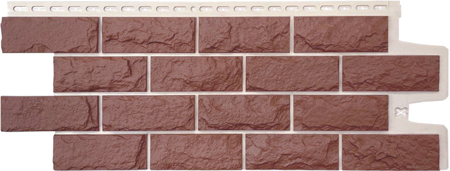 Панель Grand Line Колотый камень Design Plus с белым швом купить в Санкт-Петербурге