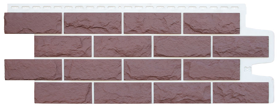 Панель Grand Line Колотый камень Design Plus с белым швом купить в Санкт-Петербурге