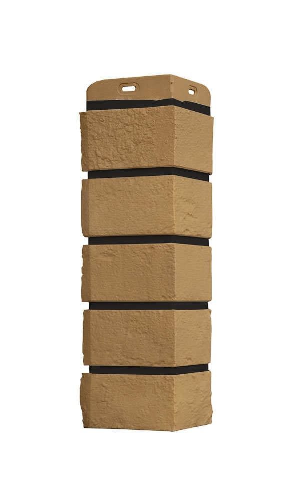 Угол Grand Line Состаренный кирпич Design Plus с черным швом купить в Санкт-Петербурге