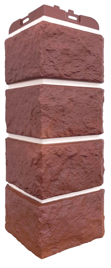 Угол Grand Line Колотый камень Design Plus с белым швом купить в Санкт-Петербурге