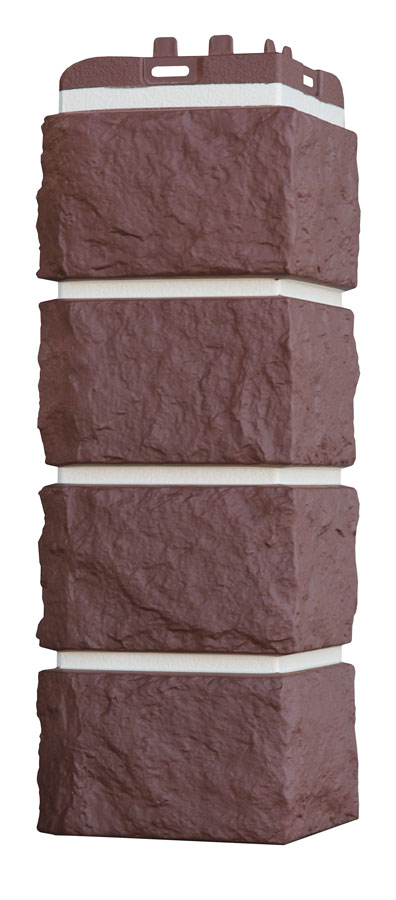 Угол Grand Line Колотый камень Design Plus с белым швом купить в Санкт-Петербурге