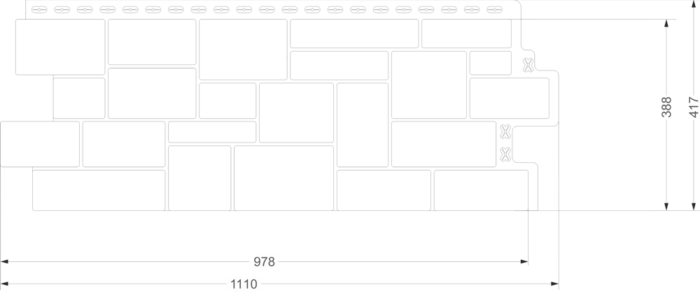 Панель Grand Line Дикий камень Classic купить в Санкт-Петербурге