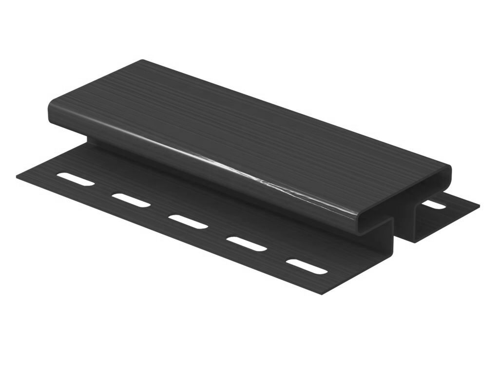 H-профиль U-Plast Стоун-Хаус 3050мм Кирпич Графитовый купить в Санкт-Петербурге