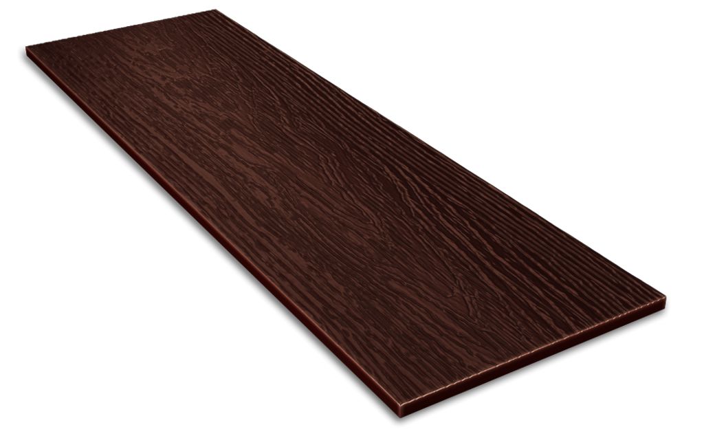 Фибросайдинг "DECOVER" MOKKO коричневый купить в Санкт-Петербурге