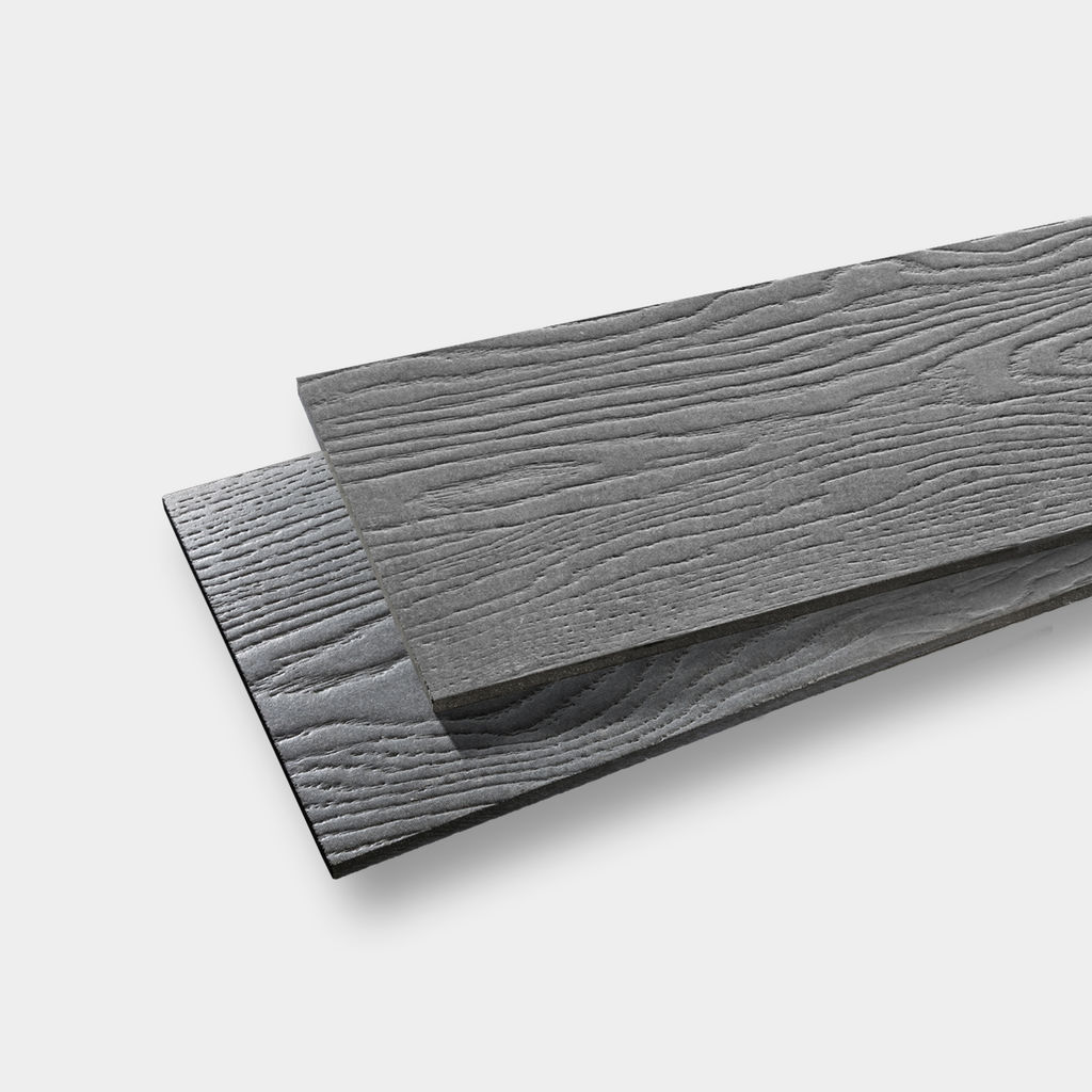 Фиброцементный сайдинг с текстурой Сибирская лиственница ДФТ 3000х190х8 СЕРАЯ купить в Санкт-Петербурге