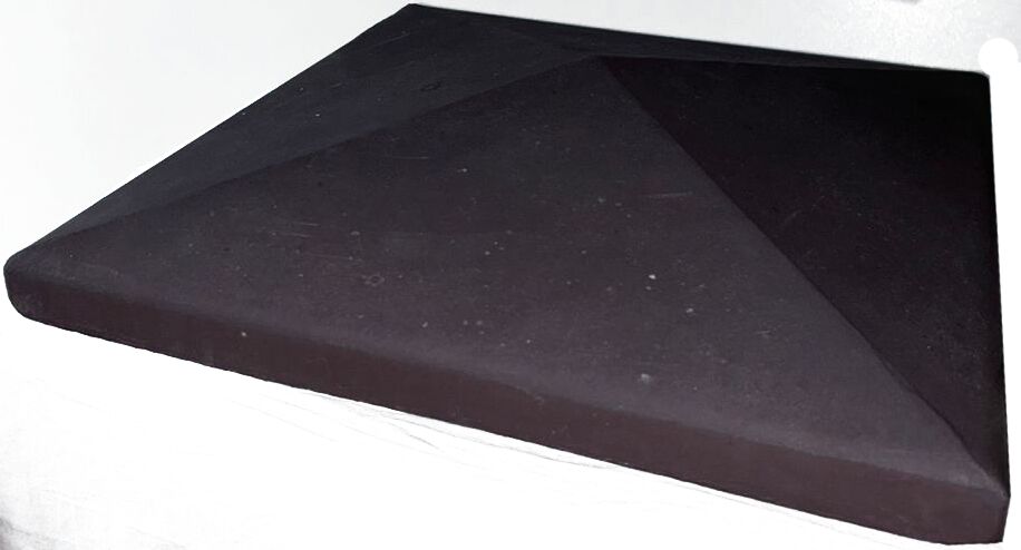 БЕТ-А Оголовник столбовой 480х480х100мм 8019 (серо-коричневый) 48шт/пд купить в Санкт-Петербурге