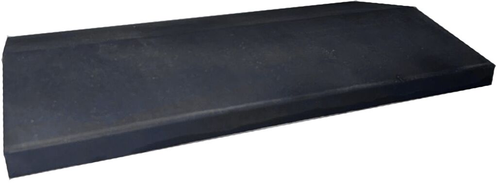 БЕТ-А Оголовник пролетный 620х180х50мм 9005 (черный) 100шт/пд купить в Санкт-Петербурге