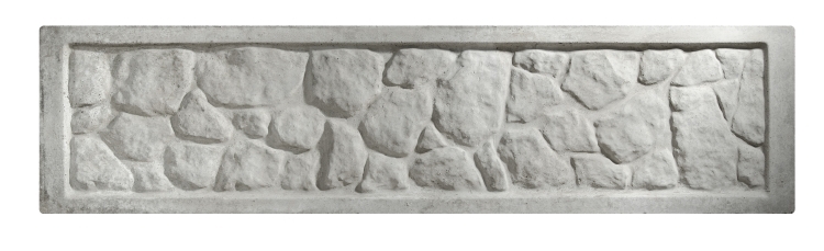 Плита заборная №6 "булыжник" купить в Санкт-Петербурге