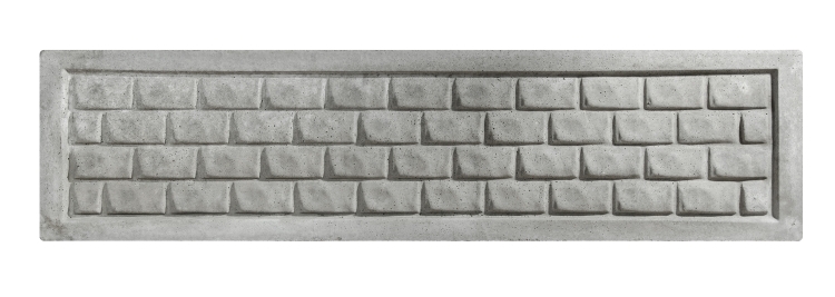 Плита заборная №1 "кирпич" купить в Санкт-Петербурге