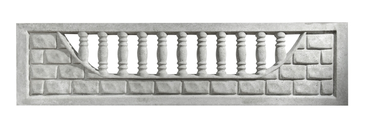 Плита заборная №2, "серединка" купить в Санкт-Петербурге