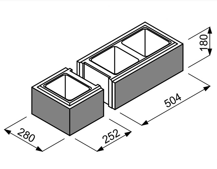 Камень заборный столбовой GORC PEAK (GPSD) 75,6х28х18см Joniec купить в Санкт-Петербурге