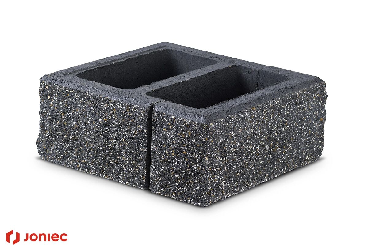 Камень заборный столбовой GORC de LUXE GL38 (GUD+GAD) 38х38х16см Joniec купить в Санкт-Петербурге