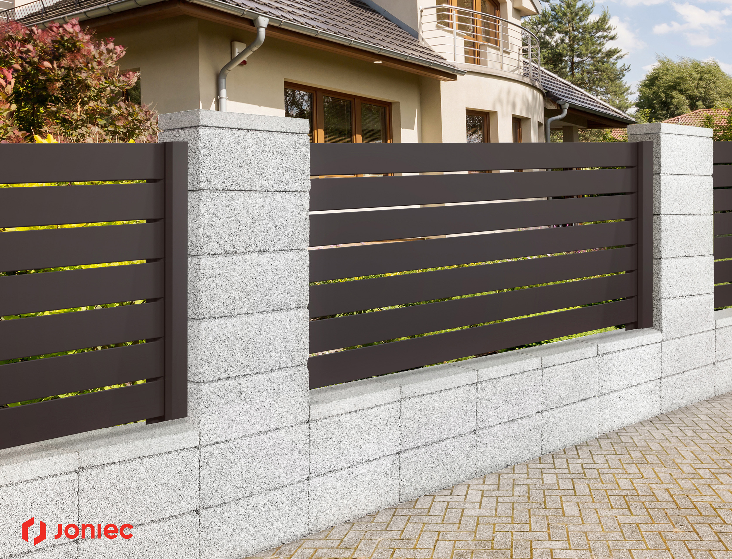 Камень заборный пролетный ROMA DIAMOND (RD20) 50,4х20х20см Joniec купить в Санкт-Петербурге