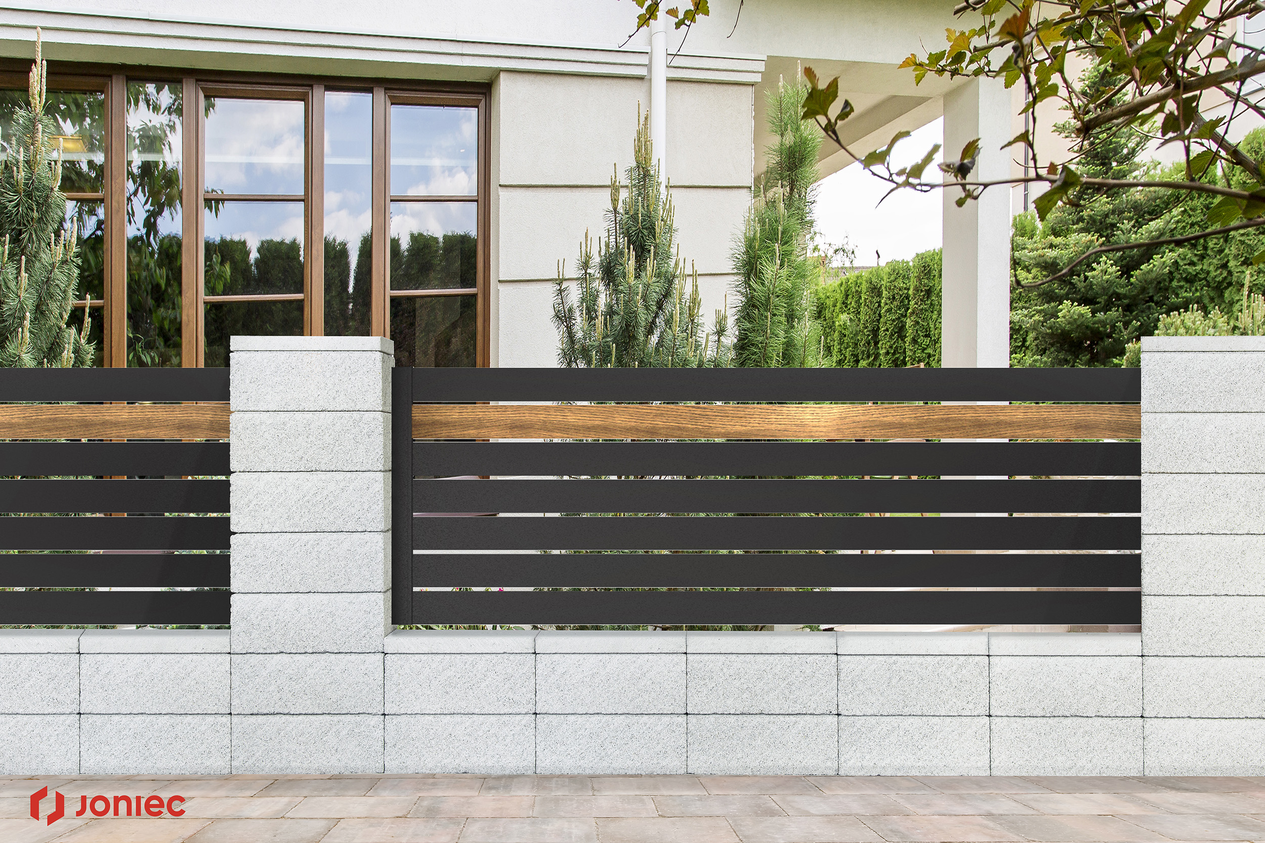 Камень заборный пролетный ROMA DIAMOND (RD20) 50,4х20х20см Joniec купить в Санкт-Петербурге