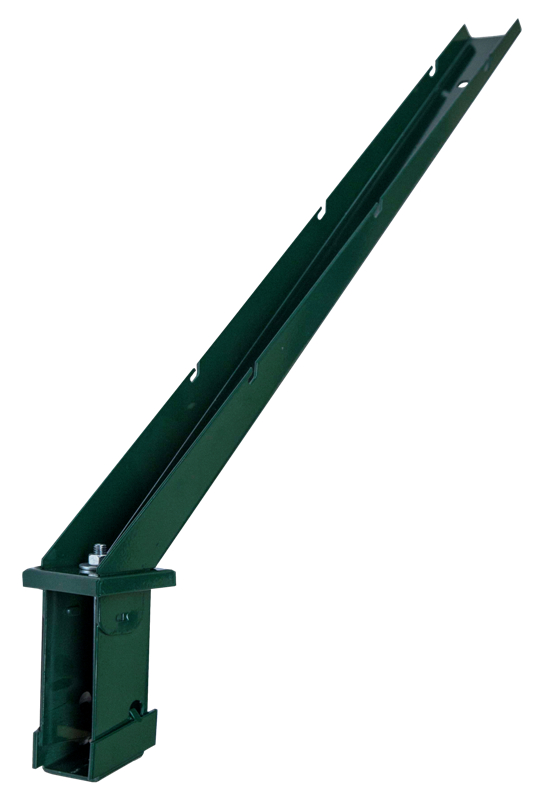 Наконечник L на столб 62х55 зеленый  купить в Санкт-Петербурге