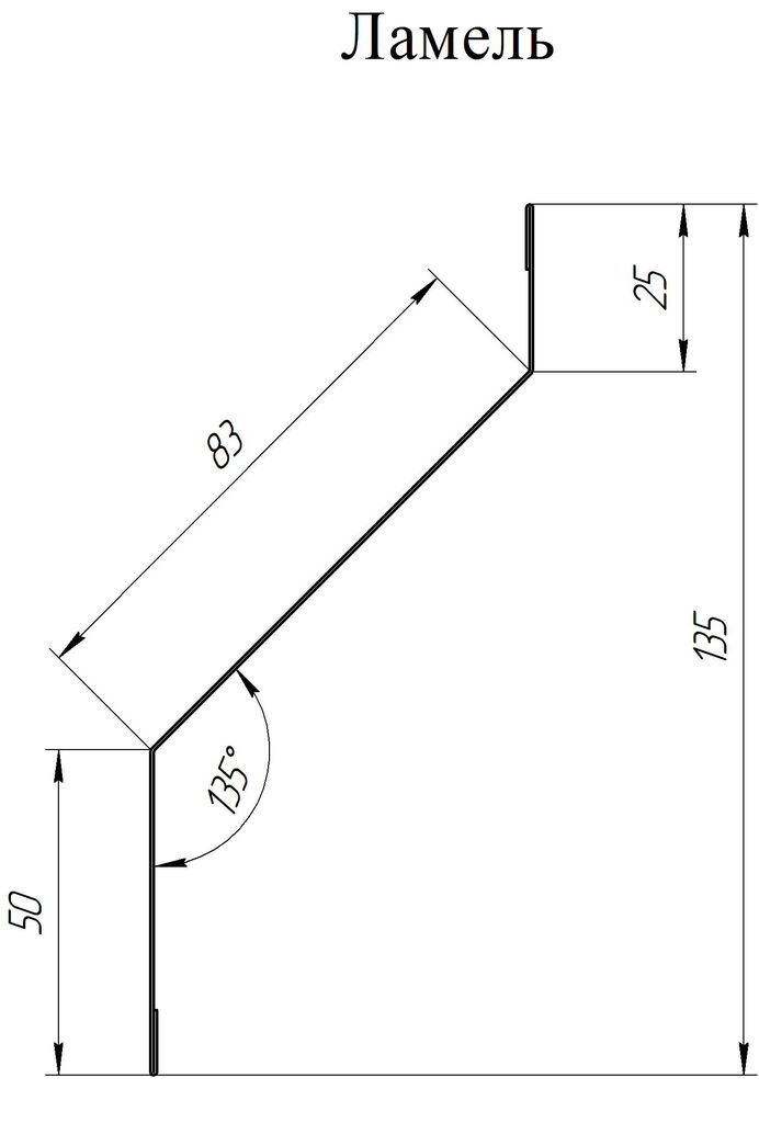 Ламель жалюзи Milan Rooftop Бархат (одностороннее покрытие) GrandLine купить в Санкт-Петербурге
