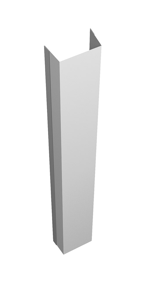 Крепёжная планка верхняя забора-жалюзи Texas, PE с плёнкой купить в Санкт-Петербурге