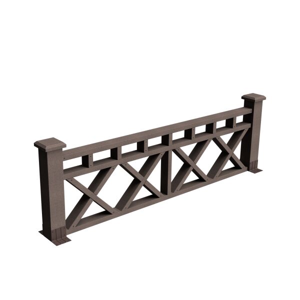 GRINDERDECO Ограждение Бейли шлифованный {длины по спецификации} купить в Санкт-Петербурге