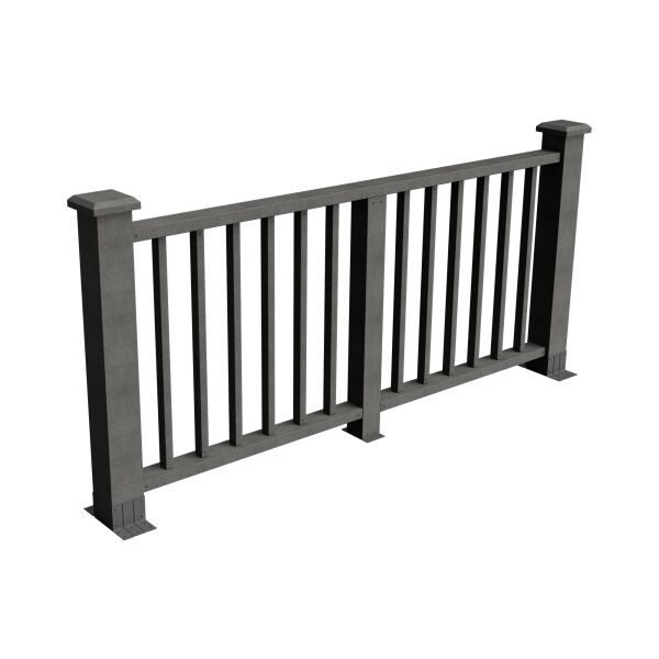 GRINDERDECO Ограждение Альма шлифованный {длины по спецификации} купить в Санкт-Петербурге