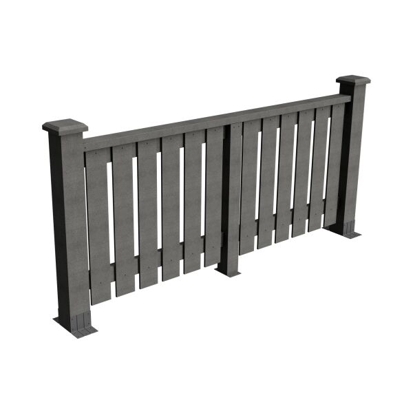 GRINDERDECO Ограждение Вилидж шлифованный {длины по спецификации} купить в Санкт-Петербурге