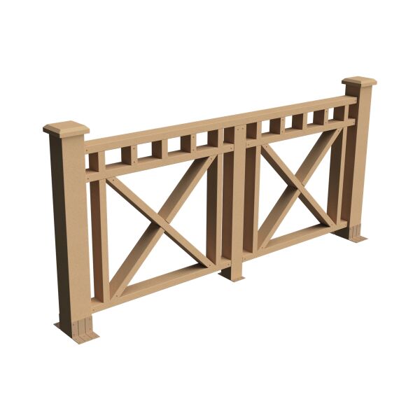 GRINDERDECO Ограждение Виктория шлифованный {длины по спецификации} купить в Санкт-Петербурге