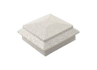 Комплект крышек (верх/низ) для столба пластик, PG NUSADUA, цвет белый купить в Санкт-Петербурге