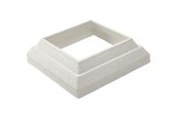 Комплект крышек (верх/низ) для столба пластик, PG NUSADUA, цвет белый купить в Санкт-Петербурге