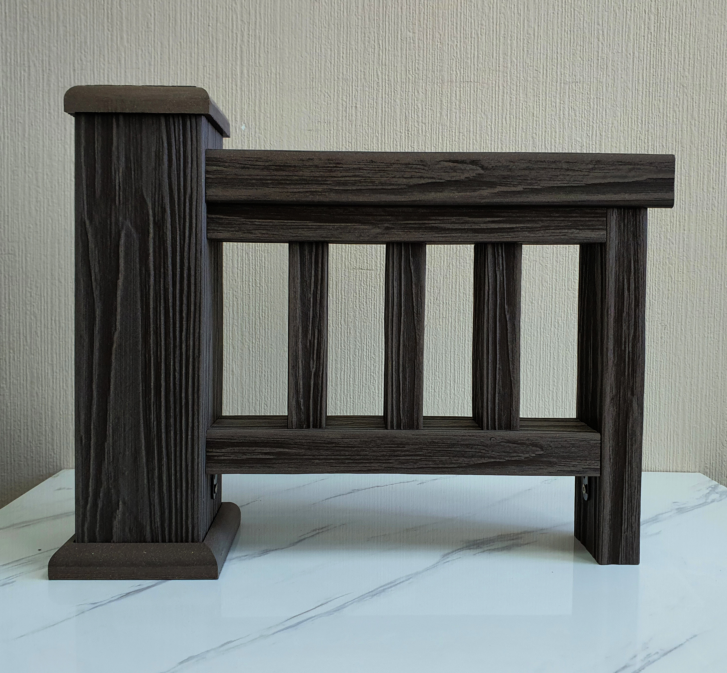 Балясина ТЕРРАпол 3D Венге Соренто 52х32х2400мм купить в Санкт-Петербурге